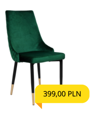 Krzesło welurowe tapicerowane Vermont Velvet grafitowe